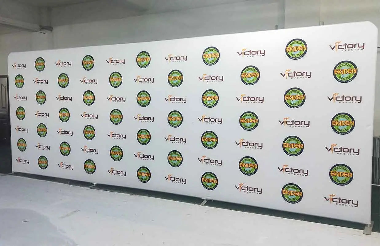 Custom Straight Pillow Case Backdrop Tension Fabric Displays