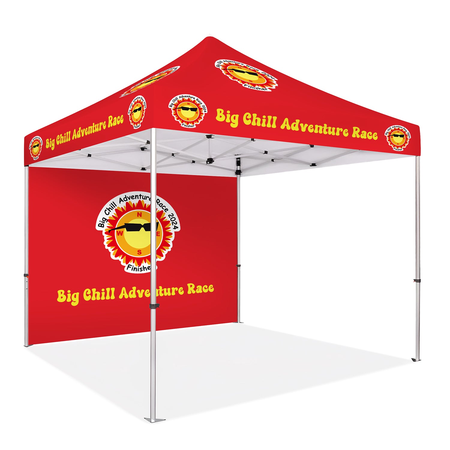 Custom Canopy Tent 10x10 with Back Wall